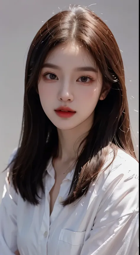 arafed woman in a plaid dress and a white shirt, portrait of jossi of blackpink, jaeyeon nam, jinyoung shin, captured on canon eos r 6, headshot profile picture, taejune kim, portrait of female korean idol, gongbi, kim doyoung, red velvet, yanjun chengt, s...