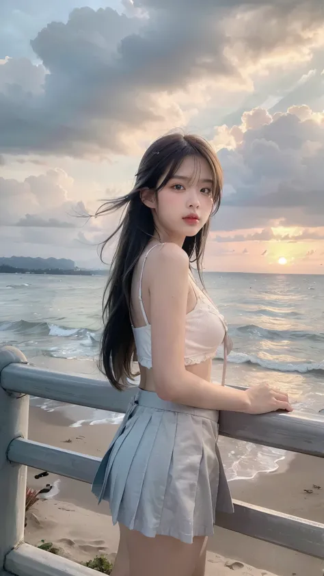 masterpiece,((ligne claire)),  limited palette,best quality, flat color, low contrast, ((1girl)),(((an extremelydelicateandbeautifulgirl))),(beautiful detailed face),(beautiful detailed eyes),{long hair},hair ornamen,((middle breasts)),long  black hair,hai...