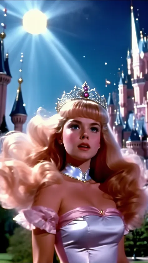 Princess aurora dvd screengrab live action 1984 dark fantasy