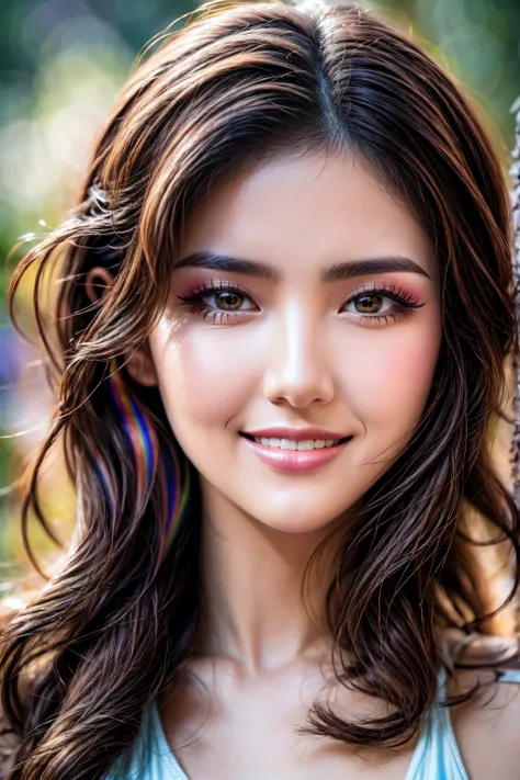 (Photorealistic Realism 16K Quality), Very detailed 8k, masterpiece, (super realistic texture details: velvety skin), (super quality), professional photography, (glamour shot of Japanese woman), UHD, Thin eyebrows, Carefully draw eyelashes, Eyelash extensi...