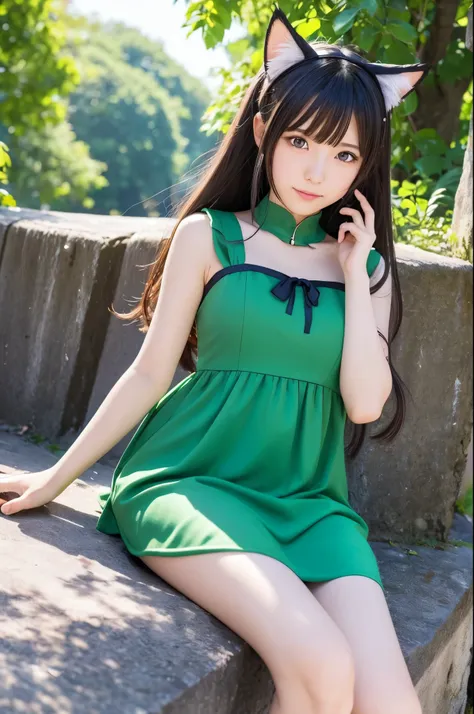 
Anime girl with cat ears and green dress、素敵なDressかわいいアニメワイフ、Ayaka Genshin Impact、Detailed digital anime art、Dress、Detailed Key Anime Art、Keqing from Genshin Impact、Kawashi、Cute girl anime visuals、Splash art anime、Beautiful anime portraits、Detailed portrai...