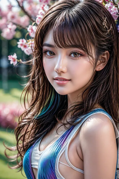 (Photorealistic Realism 16K Quality), Very detailed 8k, masterpiece, (super realistic texture details: velvety skin, hair), (super quality), professional photography, (glamour shot of Japanese woman), UHD, Thin eyebrows, Carefully draw eyelashes, Eyelash e...