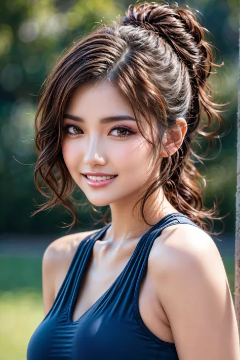 (Photorealistic Realism 16K Quality), Very detailed 8k, masterpiece, (super realistic texture details: velvety skin), (super quality), professional photography, (glamour shot of Japanese woman), UHD, Thin eyebrows, Carefully draw eyelashes, Eyelash extensi...