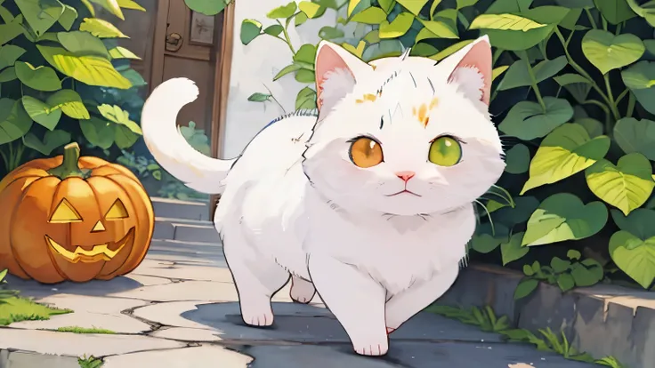 (masterpiece),(Best Quality),(Very detailed),(High resolution),((line art)),((watercolor)),16k,wallpaper,Very detailed drawing of a calico cat、Insane Details、Very detailed猫、My house where a calico cat roams、Calico cat Munchkin walking on the promenade、Old ...