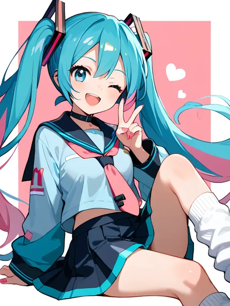 Score</input></>_9,Score</input></>_8_up,Score</input></>_7_up,Score</input></>_6_up, Source Anime,masterpiece</input></>,Best Quality,ultra isetaileis eyes BREAK 1girl,one eye closeis,Pokémon (Living things),skirt,multicoloreis hair,Pink Hair,Blue Hair,sm...