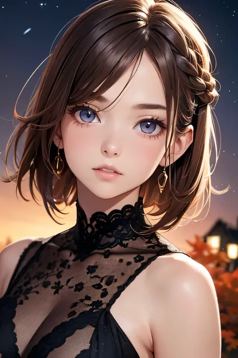 Best Quality、High resolution、Ultra HD、masterpiece、Detailed Background、(Beautiful face in every detail)、Highly detailed face、Detailed eyes、Anatomically correct、Normal number of fingers、Teenage beauty、Huge breasts、Perfect body line、Light color hair、ponytail、...