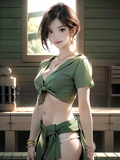 ((((Best Quality))))、(((Ultra-precision CG16K wallpaper)))、(((masterpiece)))、(((Super detailed)))、(((Extreme detail)))、((Mature 2 woman１There are people:1.8))、((Very beautiful Japanese face))、((Oval Face))、((Straight short bob cut hair:1.6))、(Shiny brown h...