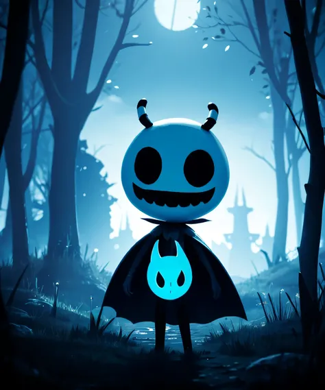 Make me a picture hollow knight