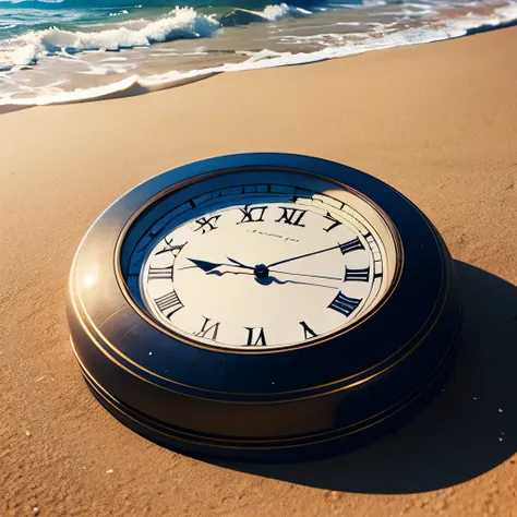 A clock in the sand、