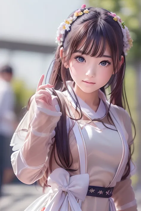 ((sfw: 1.4)),((detailed face, professional photography)), ((sfw, idol costume, idol uniform, on stage, 1 Girl)), Ultra High Resolution, (Realistic: 1.4), RAW Photo, Best Quality, (Photorealistic Stick), Focus, Soft Light, ((20 years old)), ((Japanese)), ((...