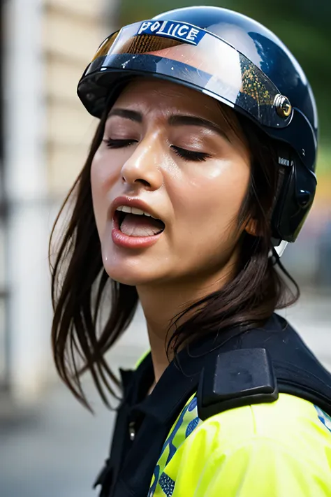 beautiful japanese actresses,flying debris,award-winning photo, very detailed, edge orgasm, woman with open mouth and closed eye...