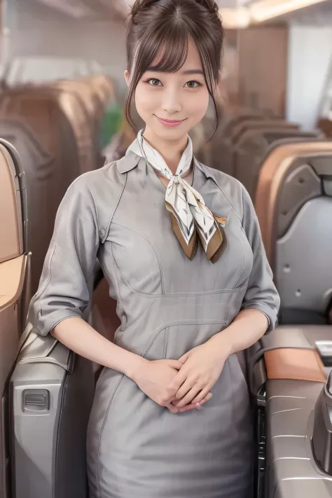 (masterpiece:1.2、Best Quality:1.2)、32kHDR、High resolution、(alone、1 girl、Slim figure)、(Starlux Airlines Cabin Crew Uniform)、 (At the airport counter, Professional Lighting)、A proper woman, Beautiful Face,、(Starlux Airlines Cabin Crew Uniform Short Sleeve)、(...