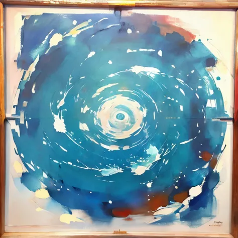 Abstract Painting、Expressionism、Unravelling Spiral