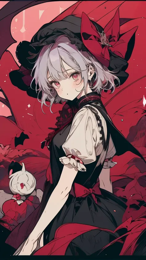 masterpiece, best quality,1girl, remilia_scarlet
