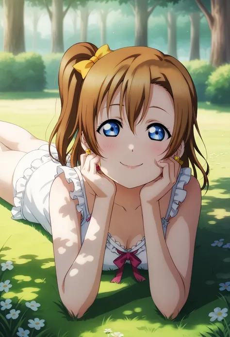 (masterpiece, best quality, high quality), anime style, love live,kousaka honoka , kousaka honoka,id_honoka_kosaka,love live, bl...