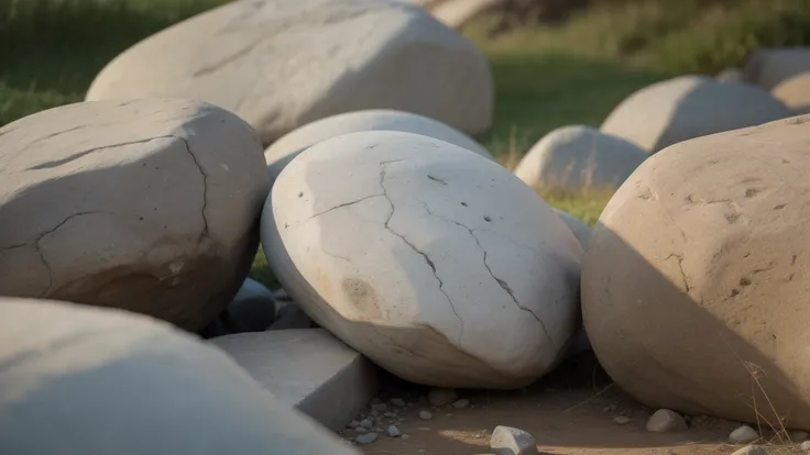 Closeup of a stone