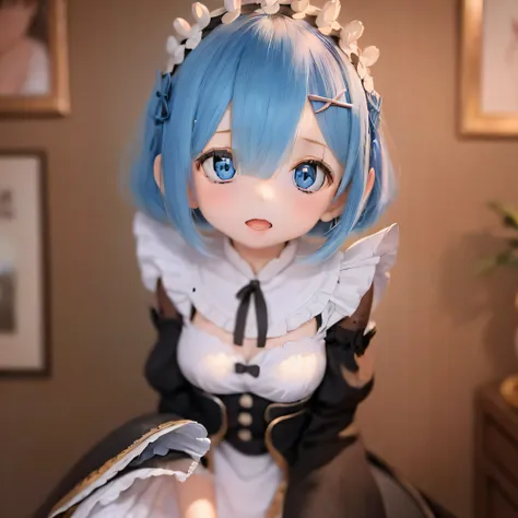 girl、rem, it is (((((((baby))))))) style, beautiful and detailed eye, lips</input></>, and the face. the artwork must be of the ...