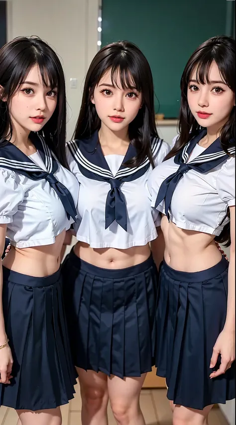 8k, big breasts, sailor uniform