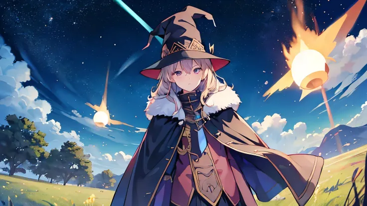 Extremely high quality, simply handsome, Midnight Grassland, The Lone Wizard