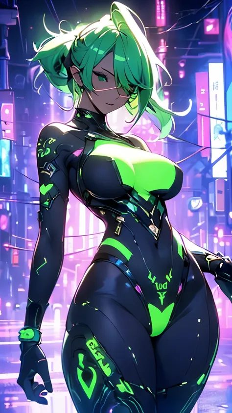 (High quality, Ultra detailed, best quality, insanely detailed, beautiful, masterpiece)、(Elf with long light green hair)、(Embarrassing、Bitch、Prostitute、Slut、Prostitute)、(Huge breasts:1.5)、(Cleavage、Sideboob、Underboob)、(Wide Hips、Thick thighs、curve)、(Belly ...