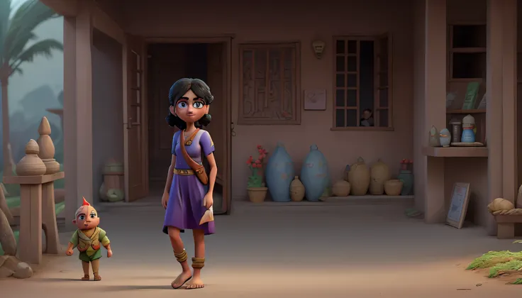 People in the village believed there was a shadow, a mysterious force, that followed Suman wherever she went.