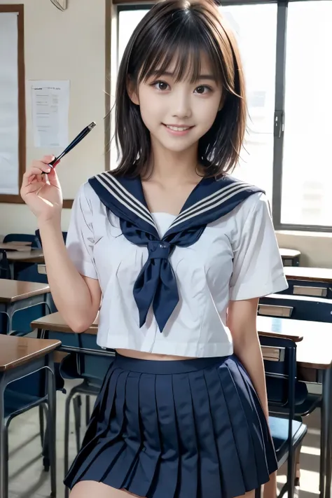 (nsfw:1.3), (masterpiece, Best Quality:1.2), One girl, Japanese 18yo, (High school girl, Baby Face), Beauty, Sexy appearance, (Super cute idol-like face), ((Small flat chest:1.2)),  Perfect Face, Perfect eyes with perfect symmetry,  Very detailed, Super pr...