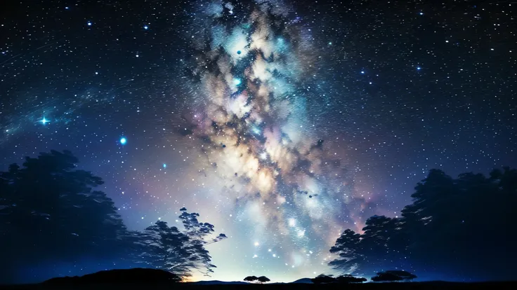 starry night sky, on a galaxy looking background, galaxy sky, beautiful galaxy, galaxy in the sky, galaxy in the background, the milk way up above, milky way, 