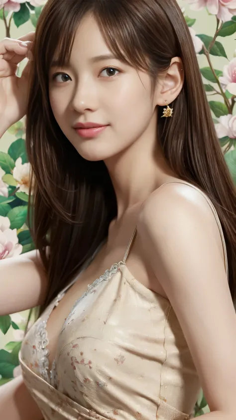 ((((Best Quality))))、(((Super fine CG16K wallpaper)))、(((masterpiece)))、(((Super detailed)))、(((Extremely detailed)))、１people&#39;woman、Mature woman、25 歲woman、((italian face))、((very beautiful face))、((Laura Antonelli:1.5))、((Soft wavy semi-long hair:1.3))...