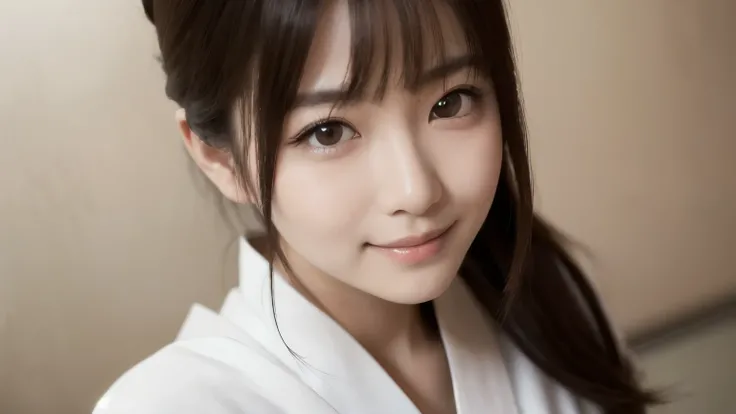 masterpiece, best quality, ultra high res, (photorealistic:1.4), RAW photo, Upper body,1 cute Japanese girl, cute face, beautiful girl, face focus, Shinozaki Ai, (chubby body type:1.3),
(pure white skin), pale skin, (pupil, lights in the eyes), (detailed b...