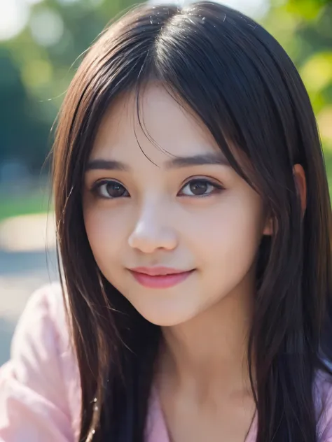 (Best-quality, Masterpiece, Ultra-High-Resolution, (Photorealistic:1.4), Raw Photo, depth of field, professional lighting, perfect anatomy, extremely details), 1girl, the most famous 15-years-old Japanese-idol, ((wearing Summery Clothes with stylish-design...