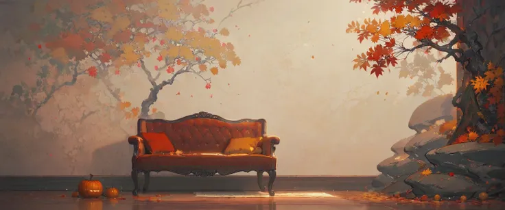 Cozy , Autumn ,fall ,lofi, No people , wallpaper