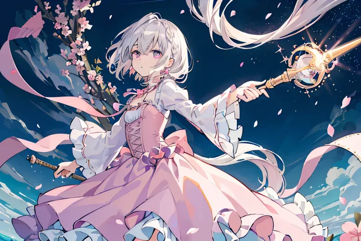 (best quality), (top-quality), (hight resolution), 8K images, (masterpiece), ((perfect face)), (detailed face), (detailed eyes), (clear lines), hair strand,Light skin, ((1girl)), (solo), beautiful fantasy anime, top rated on pixiv, (short hair), (expressiv...