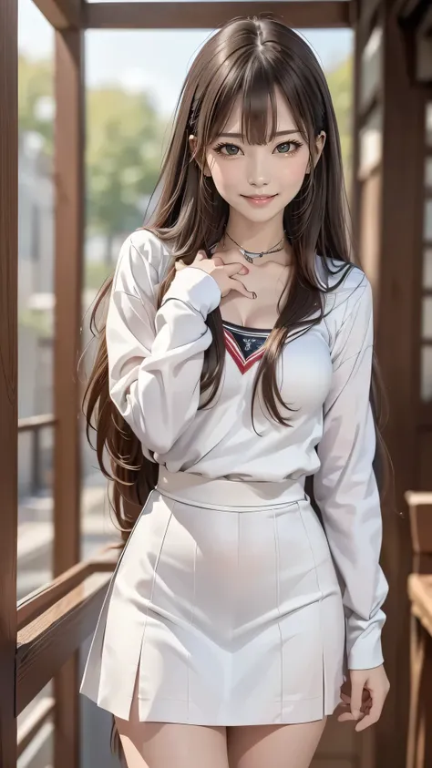 high school girl,(random place),(random pose),(long straight hair),(highest image quality, (8k), ultra-realistic, best quality, ...