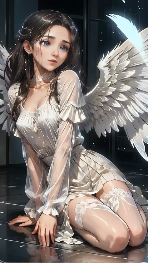 And the white drops fall from the sky、Angel Wings、Angel Halo、Mysterious