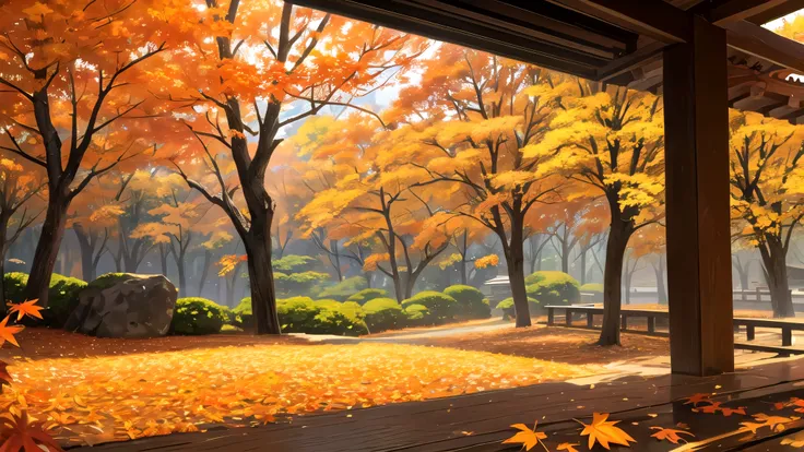 autumn,autumn leaves,Maple,Japanese style,landscape