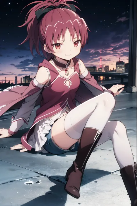 Best Quality, Integrated Landscape, integrated background, Very delicate and beautiful, Meticulously crafted details, good composition, Cute Face, Perfect Face, Perfect hands,Haircut, Pixie Cut,
break,cherry blossoms_Kyoko - Puella Magi Madoka Free Mp3 Dow...