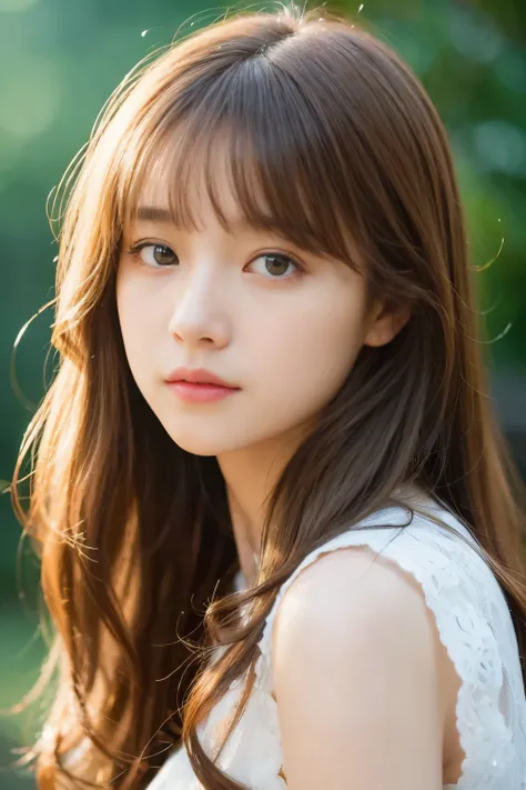 Very detailed,(Highest quality),((masterpiece)),(High resolution),original,Very detailed 8k 壁紙,(Very delicate and beautiful),Highest_hand,anime, One Girl, Young Face, Round face, Brown Hair, Wavy Semi-Long, Droopy eyes, Under one eye2Ren'Tears of, dark...