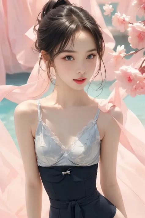 Best quality,masterpiece,ultra high res,(photorealistic:1.4),1girl,shoulder,charming,Looking at the camera,((Flat Chest)),Being thin,((A beautiful girl with overwhelming realism)),((Flat Chest)),((Small waist)),((Thin legs)),((Thin thighs)),((Being thin)),...