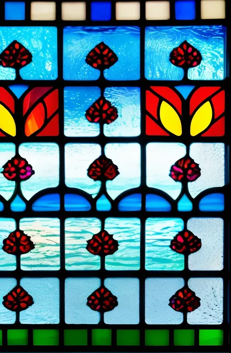 a stained glass window with butterflies and flowers in it, stained glass art, maxim verehin stained glass, stained glass!!, by Leo Goetz, stained glass, by Nikita Veprikov, by Nikola Avramov, stained glass style, by Lennie Lee, beautiful stained glass wind...