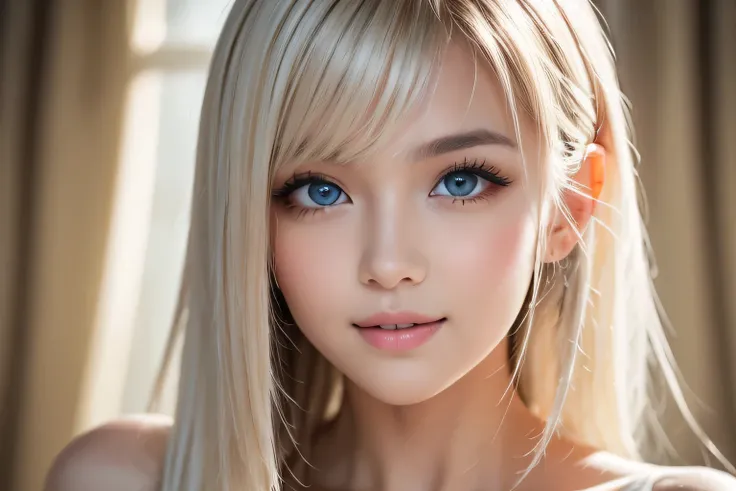 original photo、(((extreme beauty portrait)))、((glowing, incredibly white, beautiful young skin))、1 girl、cute beautiful baby face...