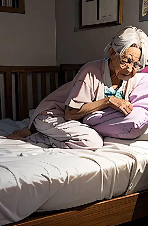 Bedridden　Elderly women