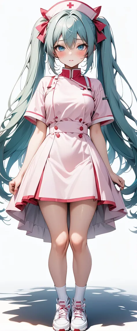 （Hatsune Miku:1.8)、(masterpiece,最high quality,Ultra-high resolution),(((3 woman))),Anime face、masterpiece, high quality, 最high quality, 16k, Very detailed, AI-generated, Delicate and dynamic,Healthy Body, Height: 160cm,Small Breasts:0.6、blush:0.3, （（Anatom...