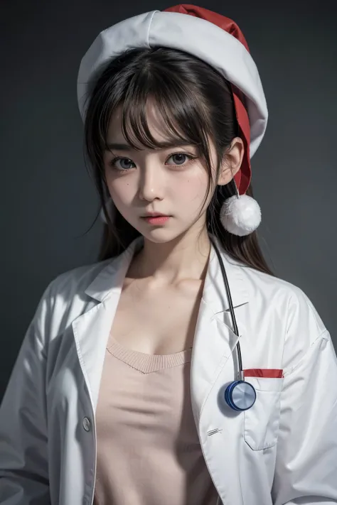 Padoru in a doctors coat