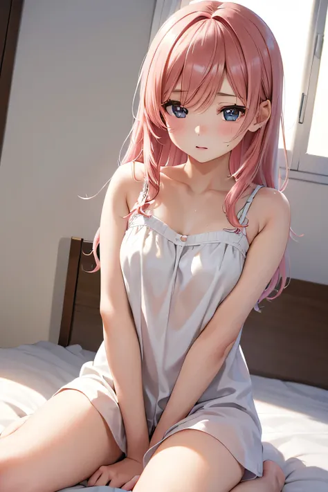 (( Junior high school girl))、Shiny pink hair, (beautiful purple eyes、Shining eyes fine grain)、、超fine grain、High quality face, Very fine grain,Cowboy Shot, girl, Like, evening, Tsundere,child,
((Best Quality, 8k, masterpiece: 1.3)),
Beauty, Hide your fa...