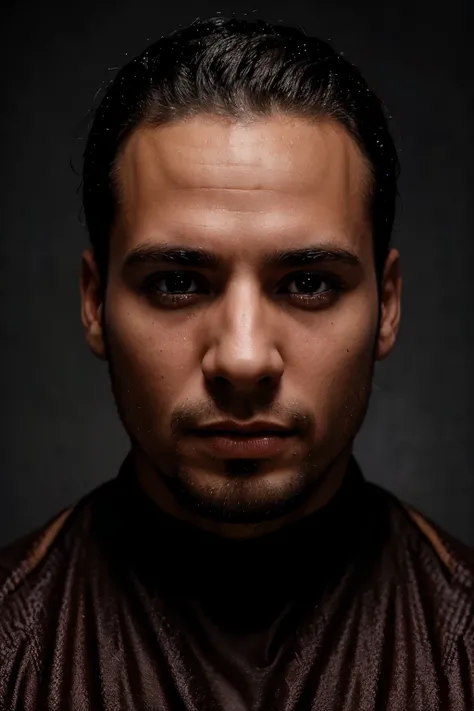 visage homme europeen, 30ans , typé marocain, ultra hd 4k