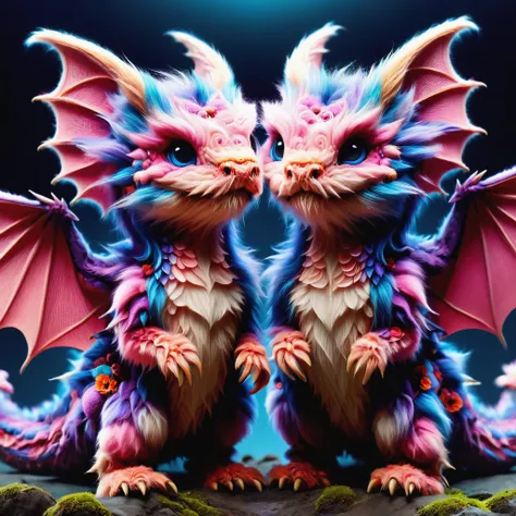 baby dragons white and pink skin. for the collection of magical creatures from pandora, who had never met before.. these little ...