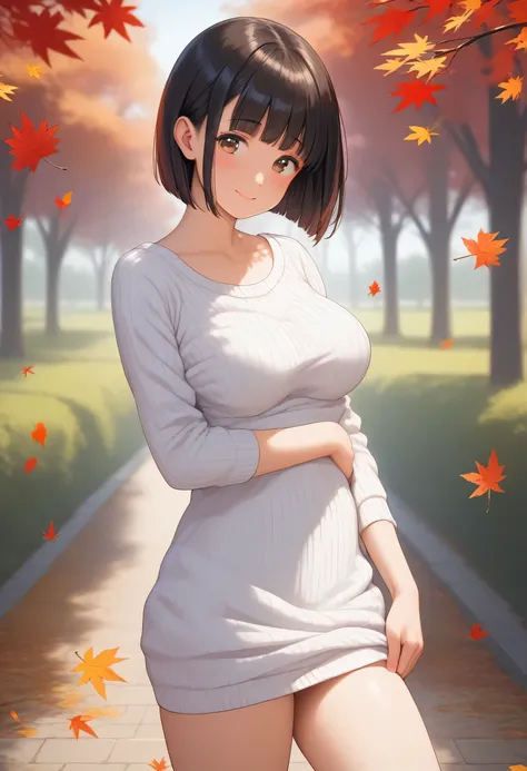 score_9,score_8_up,score_7_up,masterpiece,highest quality, source_anime, realistic, super detailed, extreme detailed, rating_explicit, 
1girl, standing, standing, seductive pose, cowboy shot, 
BREAK girl, 22yo, short hair, (bob cut:1.2), ear, (blunt bangs)...