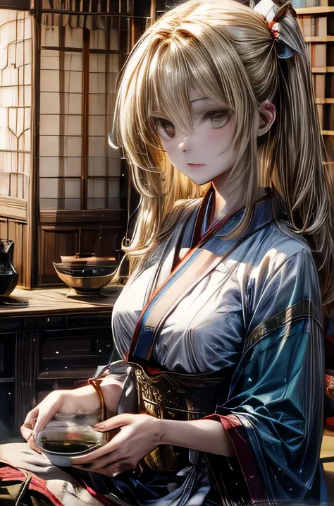 Blonde long hair　Oriental Project　Marisa　Imperial Tea Ceremony　