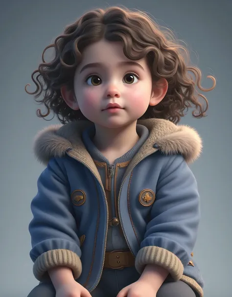 brave character disney pixar style