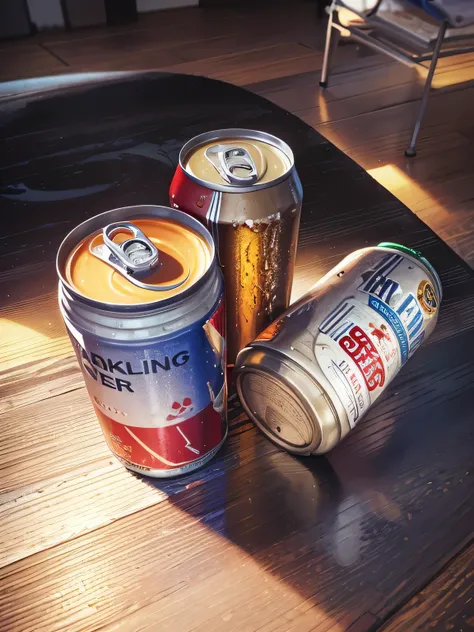 Canned beer